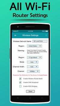 All WiFi Router Settings screenshot 4