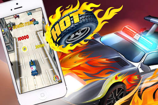 Hot Tire Asphalt Burner Action screenshot 2