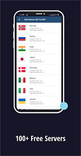 TuxVPN - Free VPN , Safe Browser & Speedtest screenshot 2