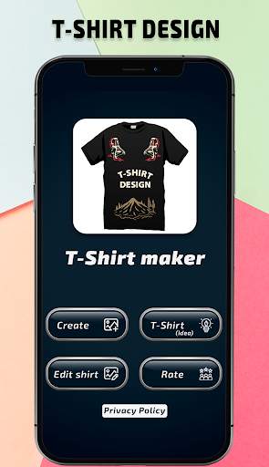 T Shirt Design - Custom Shirt screenshot 1