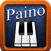Piano keyboard Type The Music logo