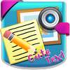 Cute Write on Pictures App logo