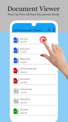 Document viewer: All documents reader, Docx reader screenshot 3