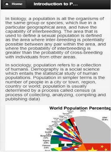 Population Science screenshot 2