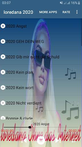 Loredana Ohne das Internet 2020 Musik (30Songs) screenshot 4