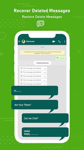 Recover Deleted Messages - Hidden Unseen Chat screenshot 2