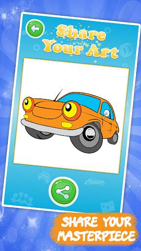 Cars coloring pages for kids screenshot 4