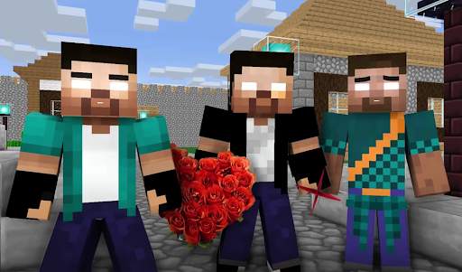 😎Herobrine skins for Minecraft PE screenshot 2