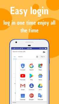 GO! browser - web browsing, private, fast, video screenshot 2