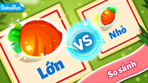 Gấu trúc nhỏ Trò chơi so sánh screenshot 1