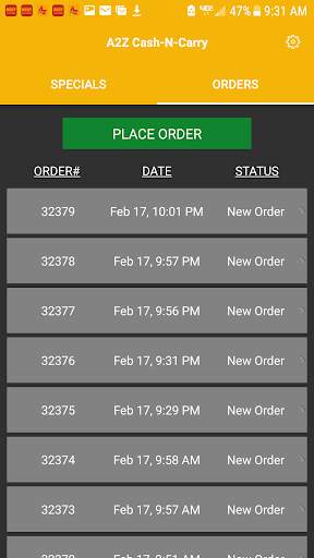 A2Z Cash and Carry screenshot 2