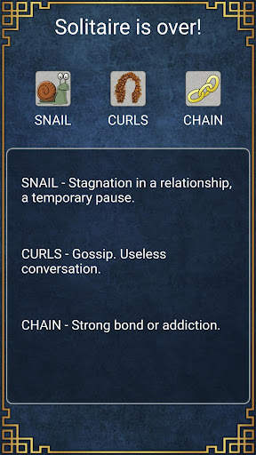 Fortune telling solitaire screenshot 3