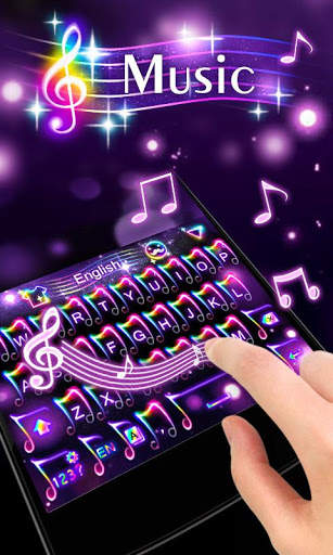 Music GO Keyboard Theme screenshot 3