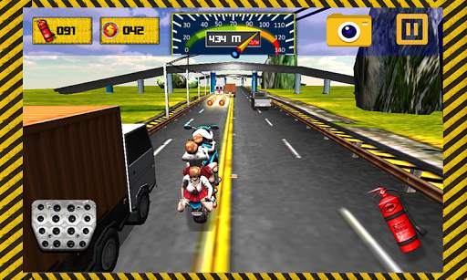 School Girl Dirty Driving Traffic Rider 2020 new screenshot 7