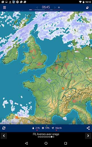 Meteox.fr - radar de pluie screenshot 9