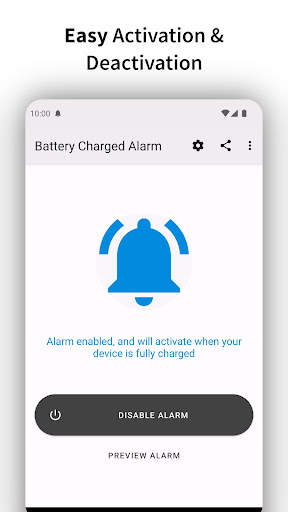 Full Battery Charge Alarm screenshot 2