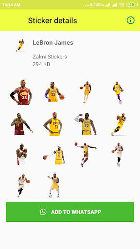 WAStickerApps - Basketball Sticker for WhatsApp screenshot 2