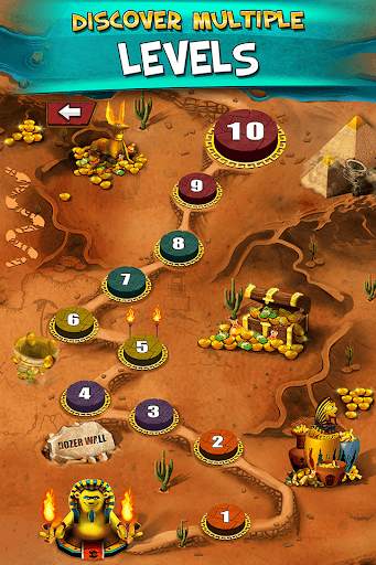 Pharaoh Gold Coin Party Dozer screenshot 2