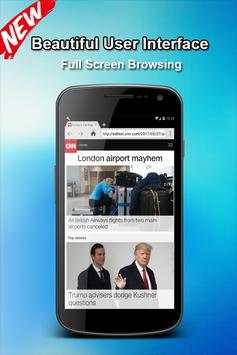 Fast Web Browser 2017 screenshot 4