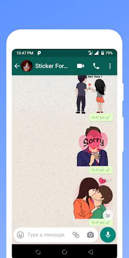 WAStickerApps - Kiss Stickers for WhatsApp screenshot 3