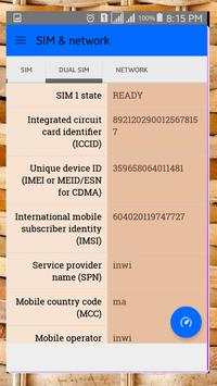 SIM & Phone INFO (ALL IN ONE) screenshot 3