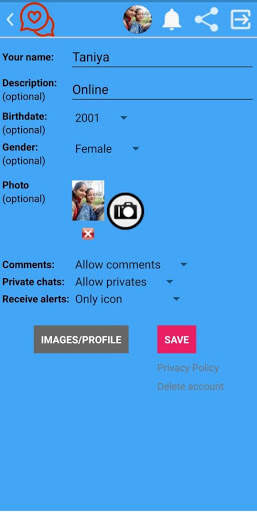 Young Girls Chat скриншот 3