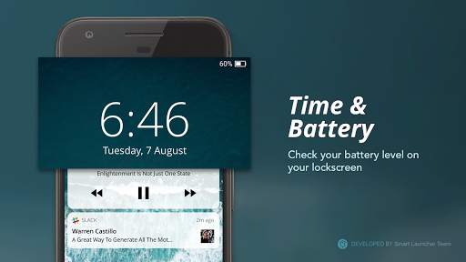 Wave - Customizable Lock scree screenshot 5