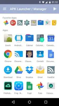 APK Launcher / Manager скриншот 1