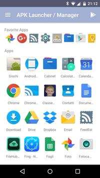 APK Launcher / Manager screenshot 1