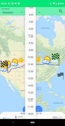 Travel Weather - drive safe! screenshot 4