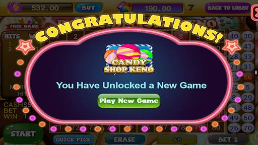 Free Keno Games - Candy Bonus screenshot 4
