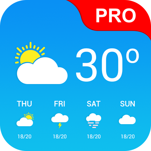 Weather App Pro أيقونة