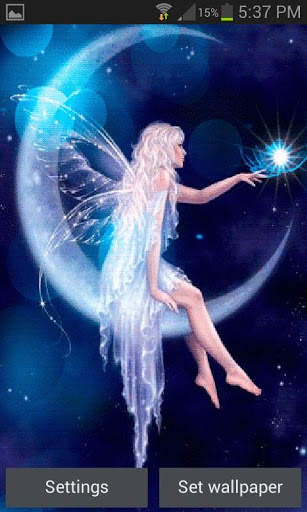 Moon Fairy Live Wallpaper screenshot 1