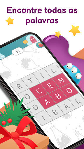Monstro Letras: Caça palavras screenshot 1