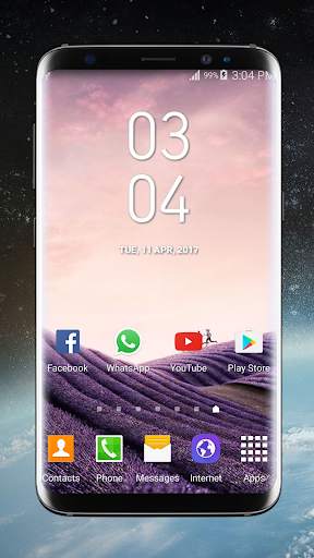 Digital Clock Galaxy S8 Plus screenshot 6