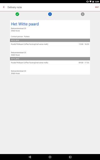 Exact Field Service Q 11 تصوير الشاشة