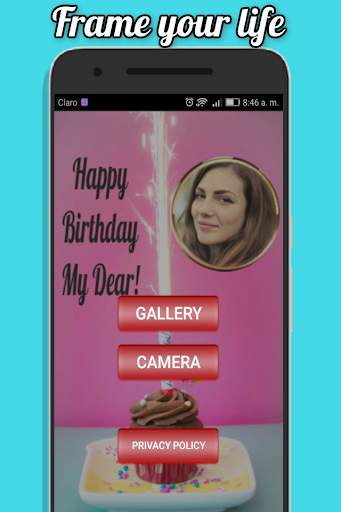 Birthday frames photo your picture new 2020 screenshot 5