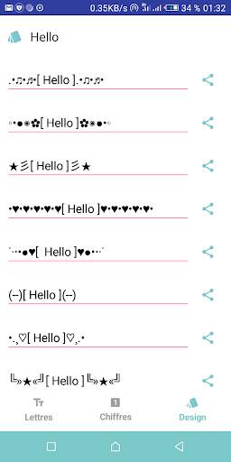 Style d'Ecriture pour SMS, WhatsApp et Facebook screenshot 3