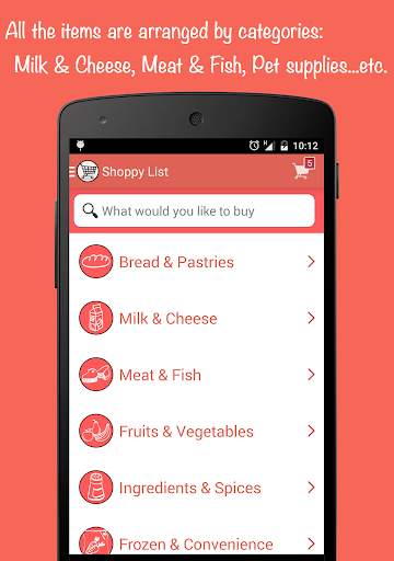 Shoppy, لائحة البقالة 2 تصوير الشاشة