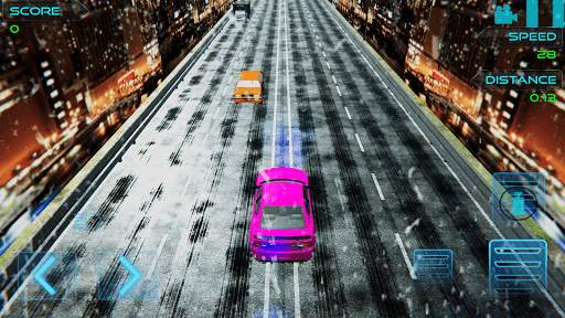 Lalu lintas otot mobil pembalap 2020 Highway Crush screenshot 13