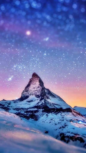 Snowy Mountain Peak APUS Live Wallpaper screenshot 4