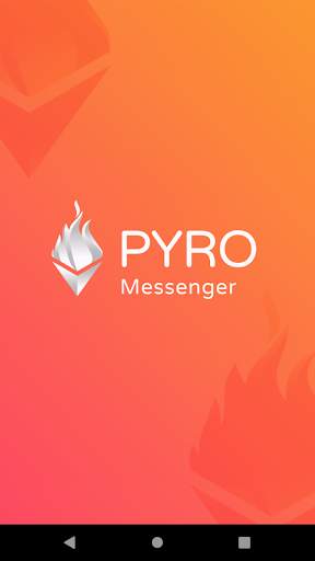 PYRO Messenger screenshot 1