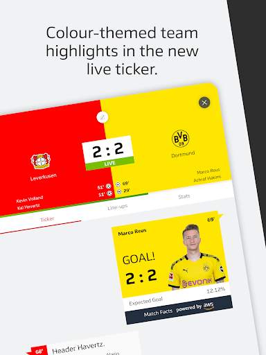 BUNDESLIGA - Official App 13 تصوير الشاشة