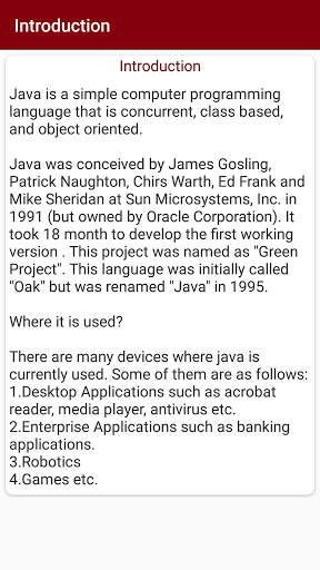 Java Study App screenshot 4