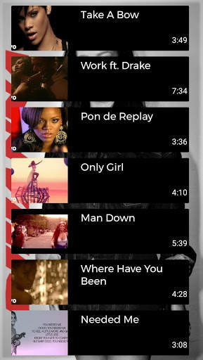 Rihanna All Song All Album Music Music Video screenshot 5