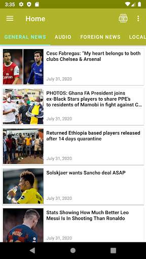 King Eben Sports screenshot 2