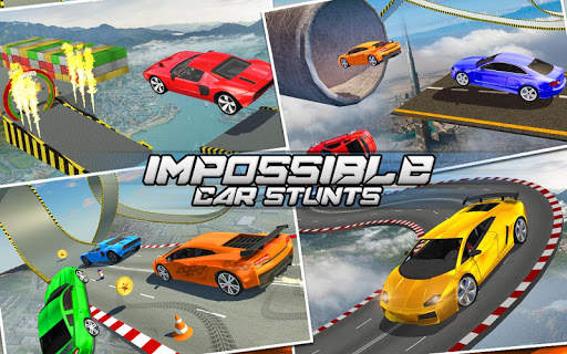 Speed Car Stunts 2018: Extreme Tracks Racing Games screenshot 2