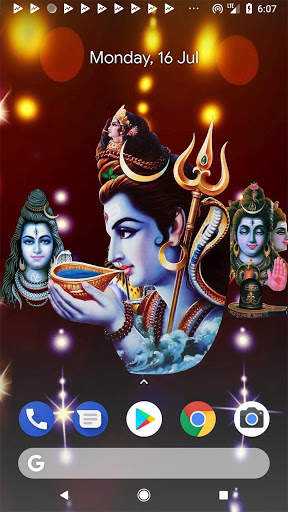 4D Shiv Shankara Live Wallpaper screenshot 1
