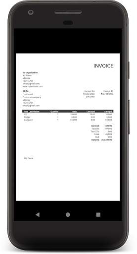 Free Invoice Generator & Maker screenshot 4