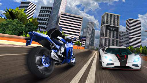 Bike Racing bike game 3d- Bike Traffic Racing, screenshot 1
